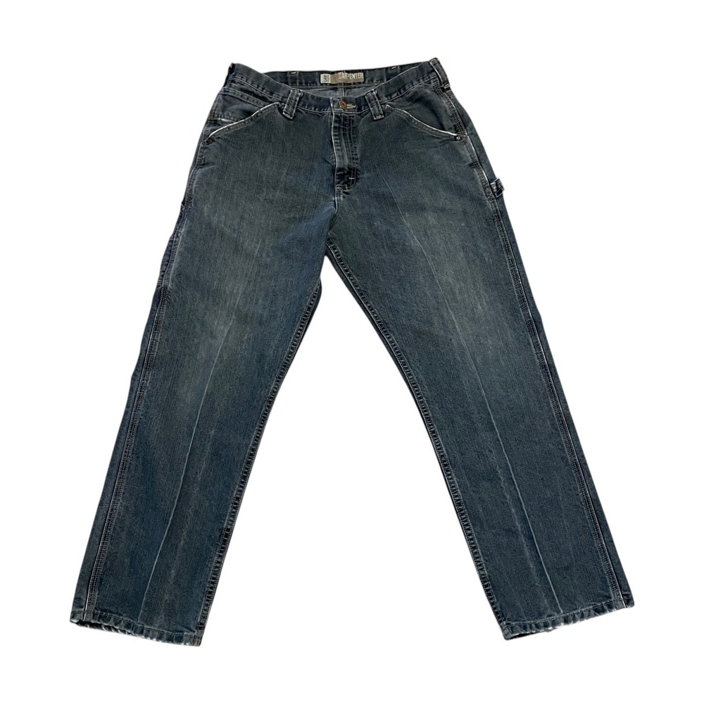 Vintage Lee Carpenter Jeans 34x30 Relaxed Fit Straight Leg Nicely Distresed!